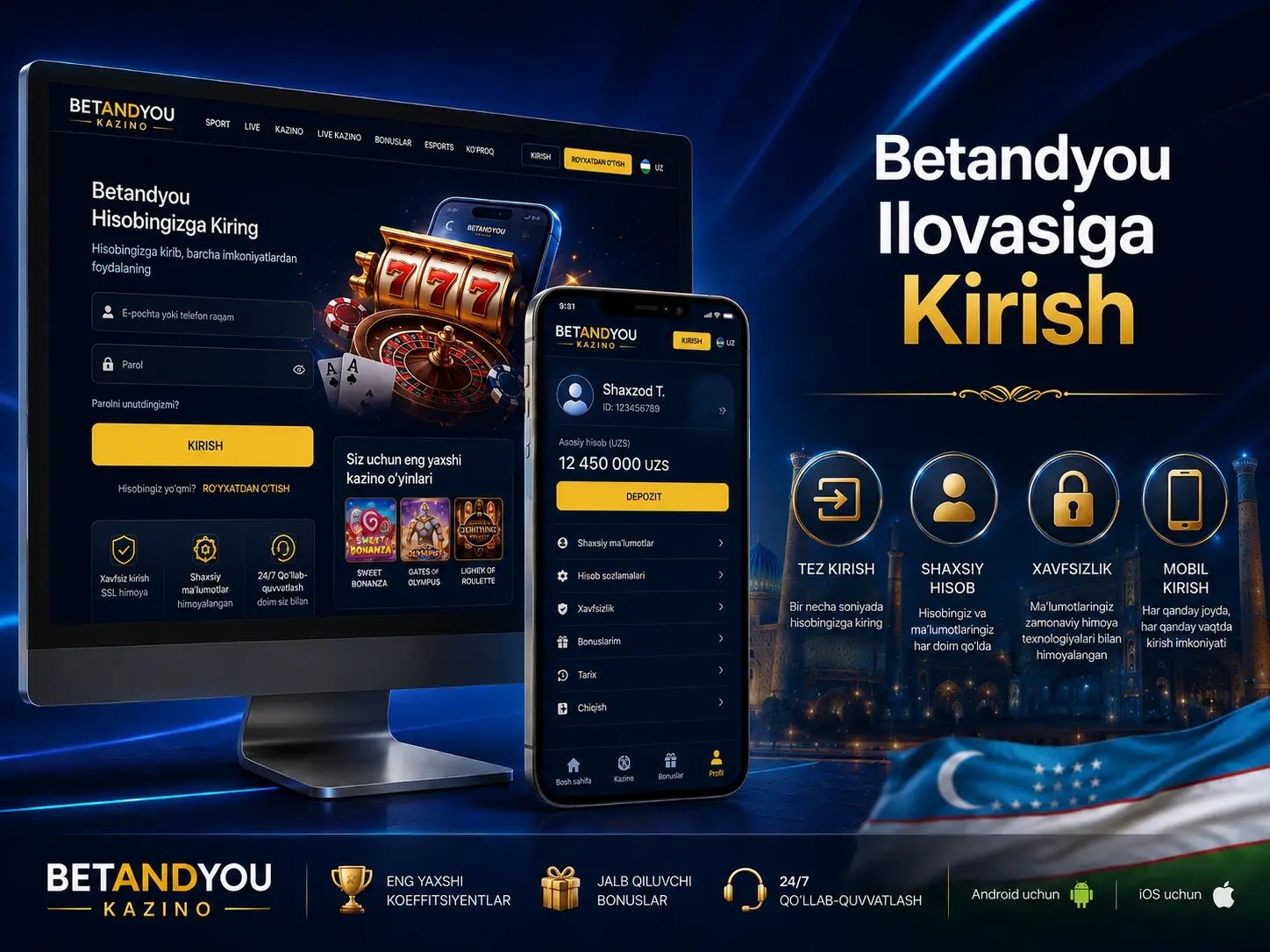 Betandyou Ilovasiga Kirish