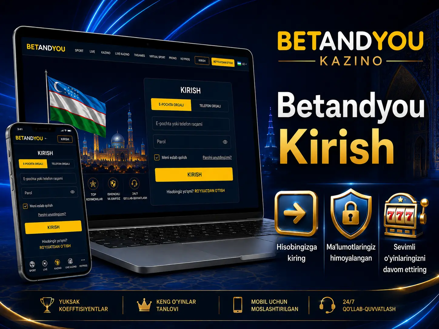 Betandyou Kirish